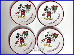 Pottery Barn Kids Disney Mickey Minnie Mouse Cups Plates Set 8 Christmas