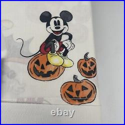 Pottery Barn Kids Disney Mickey Mouse Sheet Set TWIN Halloween