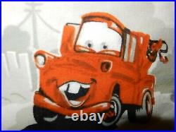 Pottery Barn Kids Disney Pixar Cars Full Flannel Sheet Set