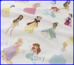 Pottery Barn Kids Disney Princess Sheets Bailey Quilt Shams Size FULL Set NEW