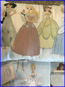 Pottery Barn Kids Enchanted Princess F/Q Full/Queen Duvet Cover 2 Shams Pillow