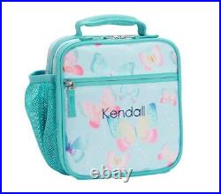 Pottery Barn Kids Gigi Butterfly Small Backpack, Lunch Box, Thermos, Pencil Case