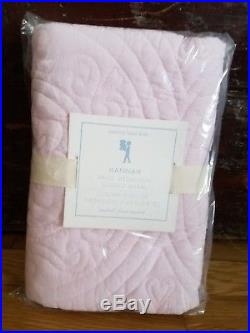 Pottery Barn Kids Hannah Daisy Medallion Quilted Bedding TWIN QUILT 1 STD SHAM