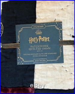 Pottery Barn Kids Harry Potter Twin Patchwork Quilt, STD&EU Shams, Owl Sheets