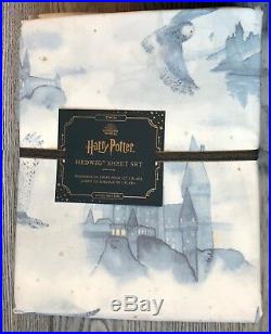 Pottery Barn Kids Harry Potter Twin Patchwork Quilt, STD&EU Shams, Owl Sheets