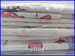 Pottery Barn Kids Hello Kitty Organic Sheet Set & Pillowcase Blush Twin #J14AA