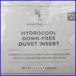 Pottery Barn Kids Hydrocool Down-Free Duvet Insert Full/Queen White