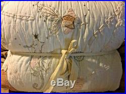 Pottery Barn Kids Isabelle Mermaid Castle Princess F/Q Quilt Only SALE