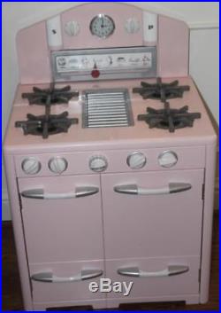 Pottery Barn Kids Kitchen Stove Oven Retro Pink FREE SHIPPING