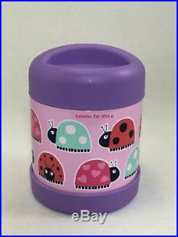 Pottery Barn Kids Ladybug Large Backpack Bookbag Lunchbox Water Bottle Thermos 4
