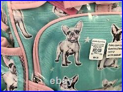 Pottery Barn Kids Large Backpack Frenchies Lunchbox Water Bottle Dogs Mackenzie