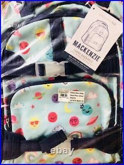 Pottery Barn Kids Large Backpack Funny Faces Lunchbox Water Bottle No Mono New