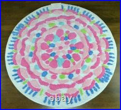Pottery Barn Kids Lilly Pulitzer Bath Mat Rug in Move It Medallion NWT NEW 28