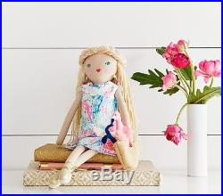 Pottery Barn Kids Lilly Pulitzer Doll Soft Designer Lily Little Lilly New Gift