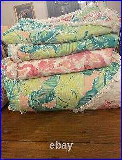 Pottery Barn Kids Lilly Pulitzer Mermaid Cove Full Size quilt Set