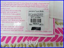 Pottery Barn Kids Lilly Pulitzer Parade Flamingo Quilt Queen Pink with3 Shams 6249