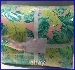 Pottery Barn Kids Lilly Pulitzer Reversible Local Flavor Twin Comforter New