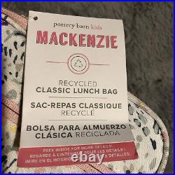 Pottery Barn Kids Mackenzie Foral 12x6x15 Backpack + 8x7Lunch Bag Box Set BB