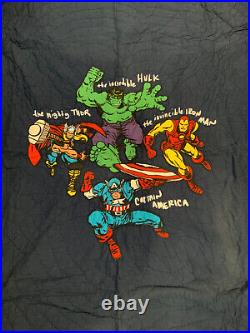 Pottery Barn Kids- Marvel Heroes Quilt- Size Twin- Pre-Owned