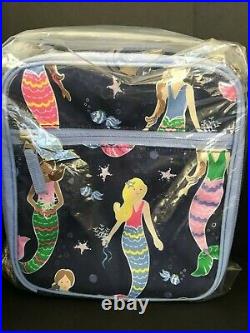 Pottery Barn Kids Mermaid Large Backpack Lunch Box Water Bottle Set NEW