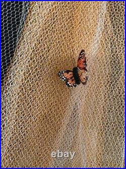 Pottery Barn Kids Monarch Butterfly Tulle Tutu Halloween Costume size 4-6 rare