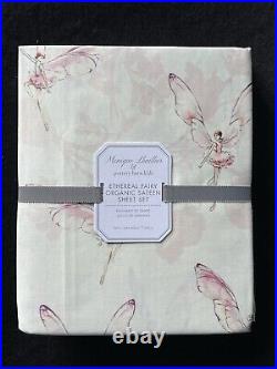 Pottery Barn Kids Monique Lhuillier Ethereal Fairy Organic Twin Sheets Nwt