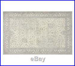 Pottery Barn Kids Monique Lhuillier Printed Gray 8 x 10 Area Rug NEW SOLD OUT@PB