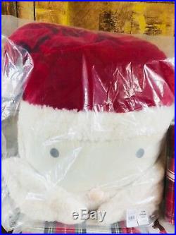 Pottery Barn Kids Morgan FULL QUEEN Duvet Santa Full Sheet Set Sham Pillow