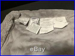 Pottery Barn Kids My First ANYWHERE Chair INSERT + GRAY F FUR COVER Toddler NEW