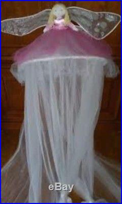 Pottery Barn Kids Pink Fairy Canopy Girl Princess RARE Excel Cond