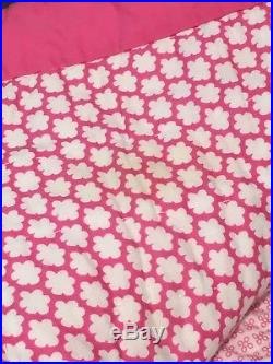 Pottery Barn Kids Pink Kitty Twin Quilt