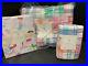 Pottery-Barn-Kids-Pink-MADRAS-TWIN-Quilt-EURO-SHAM-MERMAID-Sheet-Bedroom-Bed-NEW-01-ae