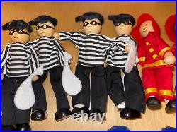 Pottery Barn Kids Police Station 53rd Precinct/Fire Station Lot Wood Toy