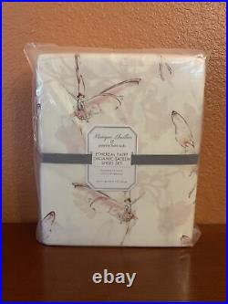Pottery Barn Kids Queen Monique Lhuillier Ethereal Fairy Sheets Sateen Organic