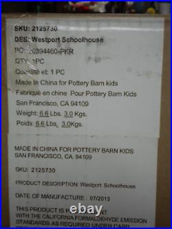 Pottery Barn Kids Retired Westport Schoolhouse Nib