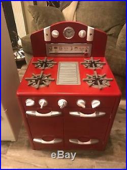 Pottery Barn Kids Retro Play Kitchen RED And White THREE PIECES LOCAL PICK UP