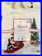 Pottery-Barn-Kids-Santa-Queen-Sheet-Set-Christmas-Organic-Flannel-COTTON-Merry-01-oap