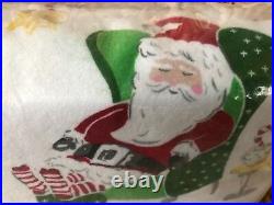 Pottery Barn Kids Santa Workshop Twin Duvet Cover Sheet Set Sham Christmas New