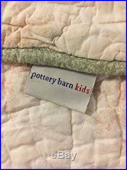Pottery Barn Kids Shabby Victorian Chic Shoes Quilt RARE HTF