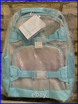 Pottery Barn Kids Sky Ombre Large Backpack Sparkle Lunch Box Set Water Bottle