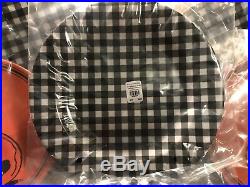 Pottery Barn Kids Snoopy Halloween & Gingham Plate Bundle New S/8 Sold Out