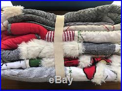 Pottery Barn Kids Snoopy Peanuts Christmas Holiday TWIN Quilt OnlyNEWNIP