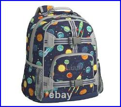 Pottery Barn Kids Solar System Large Backpack, Lunch Box, Water Bottle, Notebook
