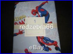 Pottery Barn Kids Spider-man Twin Sheet Set Vintage Spiderman 3-PC NIP