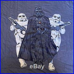 Pottery Barn Kids Star Wars Darth Vader and Stormtroopers Full Size COMPLETE SET