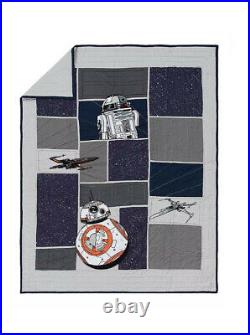 Pottery Barn Kids Star Wars Droid Twin Quilt New In Package SOLD OUT