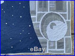 Pottery Barn Kids Star Wars Millennium Falcon Twin Quilt Blanket & Standard Sham