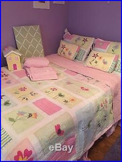Pottery Barn Kids Sweet Birdie Quilt Curtains Sheets Dust Ruffle Accessories