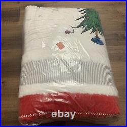 Pottery Barn Kids The Grinch Full Queen Quilt Christmas Holiday Decor Dr Seuss