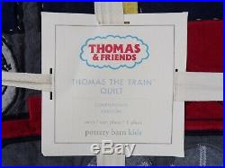 Pottery Barn Kids Thomas & Friends The Train Twin Quilt New Sold Out #6304